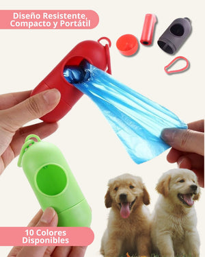 DoggyBags™ | 2 dispensadores de bolsas para mascotas