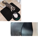 CatBox™| Tapete para arenero de gatos